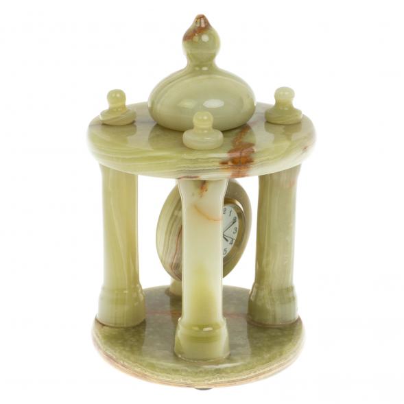 Часы настольные &amp;quot;Беседка&amp;quot; из оникса (4х7) 129735