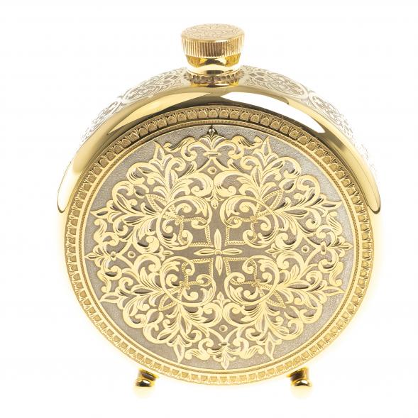 Подарочный набор &amp;quot;Лиса&amp;quot; фляжка и 2 стопки перевертыша Златоуст 123695