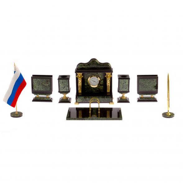 Письменный прибор &amp;quot;Кариатида&amp;quot; из нефрита 125889