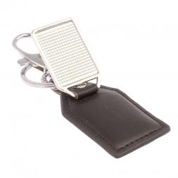 Брелок для ключей с накладкой из пирита