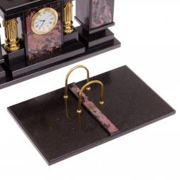 Настольный набор &amp;quot;Орёл&amp;quot; камень родонит