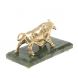 Бронзовая статуэтка &amp;quot;Бык&amp;quot; на подставке из нефрита цвет золото 127656