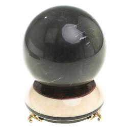 Сувенир &amp;quot;Шар Антистресс&amp;quot; черный змеевик 9,5 см