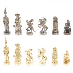 Шахматы подарочные "Шахерезада" доска 40х40 см мрамор лемезит