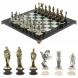 Шахматы &amp;quot;Александр Македонский&amp;quot; фигуры на подставках доска 40х40 см 128516