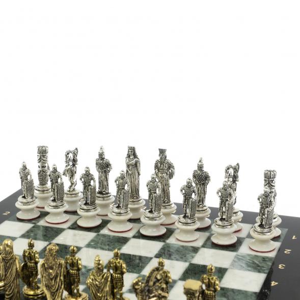 Шахматы &amp;quot;Александр Македонский&amp;quot; фигуры на подставках доска 40х40 см 128516
