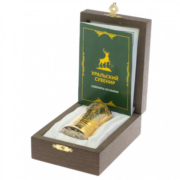 Стопка гильза &amp;quot;Волк&amp;quot; 40 мл Златоуст 129539