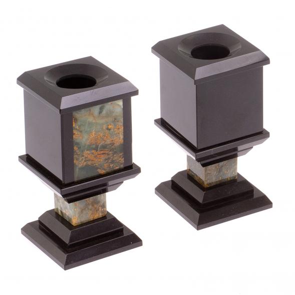 Письменный прибор &amp;quot;Орел&amp;quot; камень офиокальцит 125431