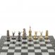 Шахматы настольные &amp;quot;Шахерезада&amp;quot; 40х40 см серый мрамор 127260