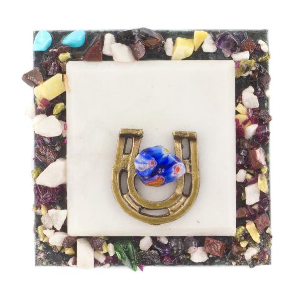 Магнит из камня &amp;quot;Подкова&amp;quot; 120066