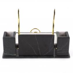 Письменный набор "Советник" из натурального мрамора