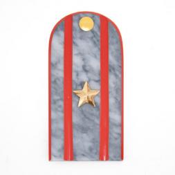 Сувенирный магнит "Погон Майор МВД" камень мрамор