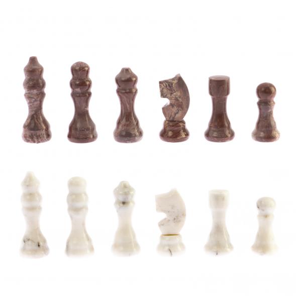 Шахматы с гравировкой &amp;quot;Турнирные&amp;quot; доска 36х36 см из гранита 124919