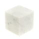 Куб 50 мм белый мрамор 127501