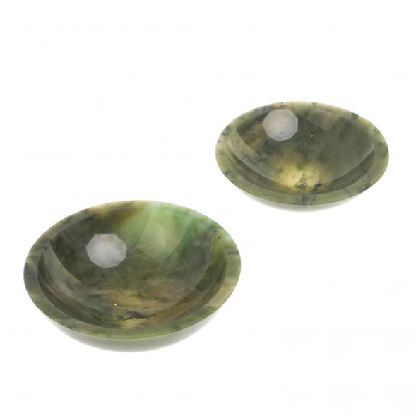 Набор из 2 пиал &amp;quot;Матрешка&amp;quot; камень нефрит 127102