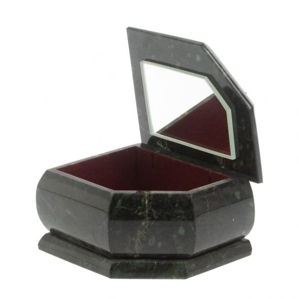 Шкатулка с расписной крышкой &amp;quot;Осень&amp;quot; 11х9х6,5 см 127578