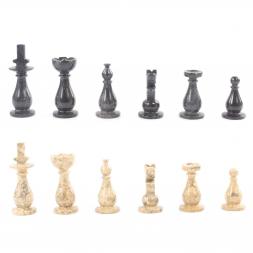 Декоративные шахматы из камня &amp;quot;Дебют&amp;quot; доска 38х38 см мрамор