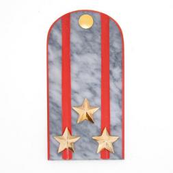 Сувенирный магнит "Погон Полковник МВД" камень мрамор