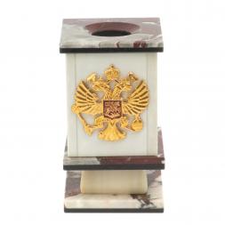 Карандашница &amp;quot;Герб РФ&amp;quot; из креноида