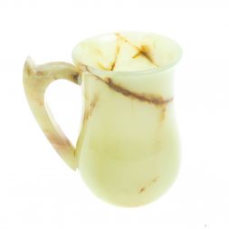 Набор для сока: кувшин и 6 стаканов из оникса (2,5х4)