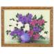 Картина из каменной крошки &amp;quot;Букет сирени&amp;quot; багет 36х46 см 112662