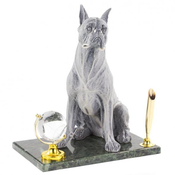 Подставка под ручку &amp;quot;Собака боксер&amp;quot; 120623