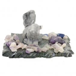 Сувенир из мрамолита "Белка"