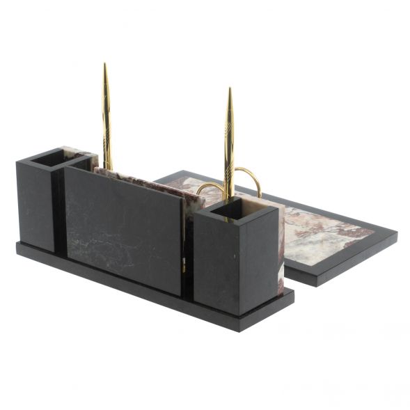 Письменный набор &amp;quot;Советник&amp;quot; с Гербом РФ из креноида 127900