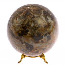 Шар из камня 10,5 см офиокальцит