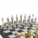 Шахматы &amp;quot;Атлас&amp;quot; доска 44х44 см из мрамора фигуры металлические 122594