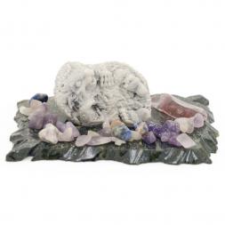 Сувенир из мрамолита "Ежик лежит"