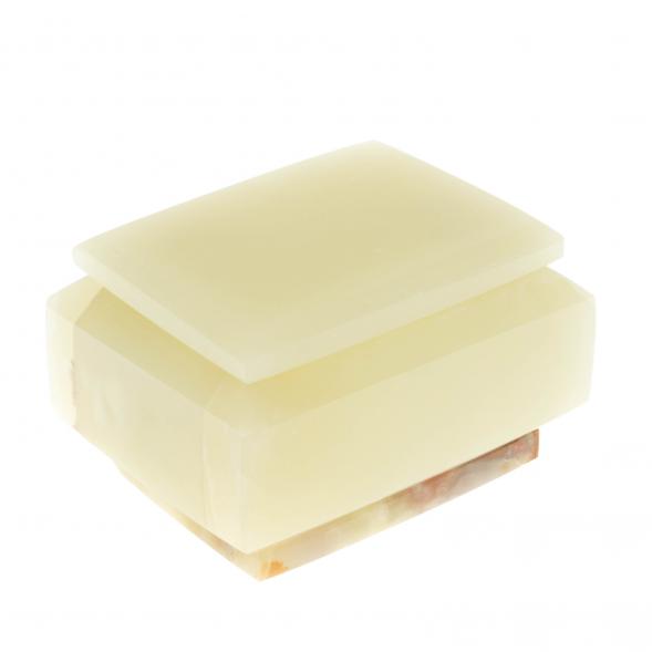 Шкатулка из оникса 8х6х5 см (2,5х3) 129742
