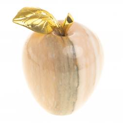 Сувенир &amp;quot;Яблоко&amp;quot; среднее камень мрамор 5,5х7 см