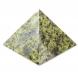 Пирамида из змеевика 10х10х7,5 см 121341