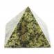 Пирамида из змеевика 10х10х7,5 см 121341