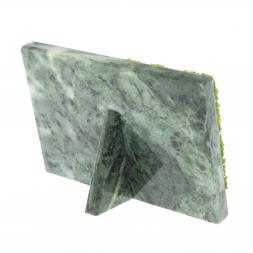 Настольное панно &amp;quot;Исаакиевский собор&amp;quot; из змеевика 14х9х4,5 см