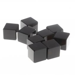Камни для виски 9 кубиков из черного обсидиана