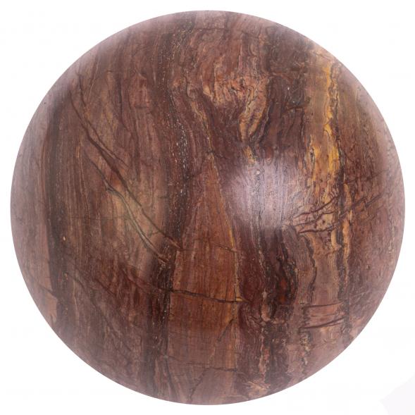 Шар из уральской яшмы 8,8 см 126417