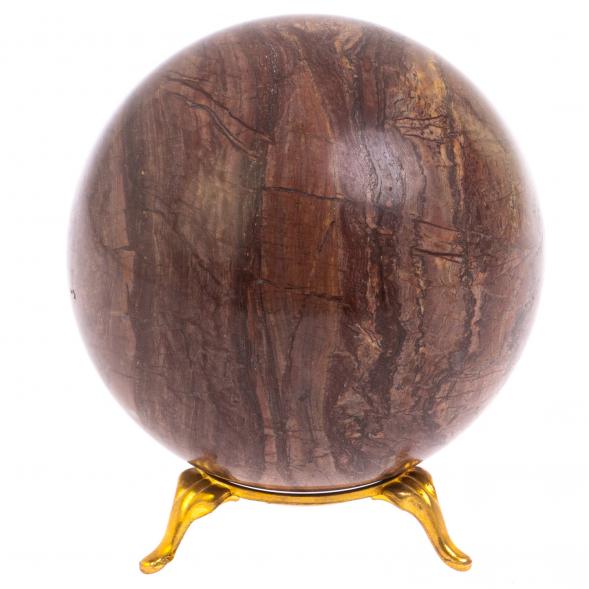 Шар из уральской яшмы 8,8 см 126417