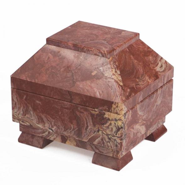 Ларец камень лемезит 10х8,5х8,5 см 119260