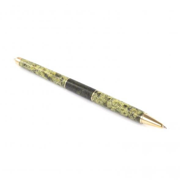 Шариковая ручка камень змеевик 121570