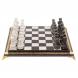 Шахматы &amp;quot;Вензеля&amp;quot; доска 42х42 см из мрамора и змеевика 126342