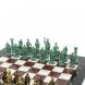 Шахматы &amp;quot;Римляне против Галлов&amp;quot; фигуры бронза / патина 36х36 см мрамор лемезит 128374