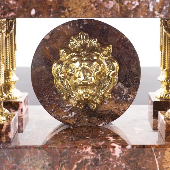 Письменный набор &amp;quot;Рычащий лев&amp;quot; с настольным ковриком 121011