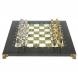 Шахматы &amp;quot;Атлас&amp;quot; доска 28х28 см мрамор змеевик 122694