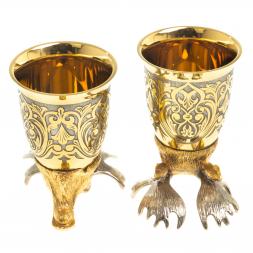 Стопки перевертыши "Лось" 70 мл 2 шт Златоуст