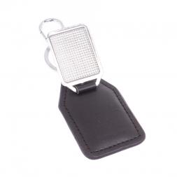 Брелок для ключей с накладкой из чароита