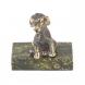 Статуэтка &amp;quot;Собачка малая №7&amp;quot; из бронзы и змеевика 118755
