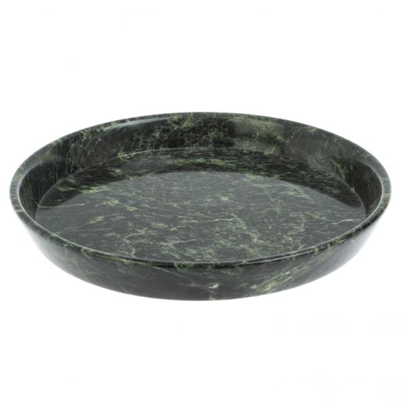 Поднос из шабровского змеевика 27,5х27,5х3 см 128452