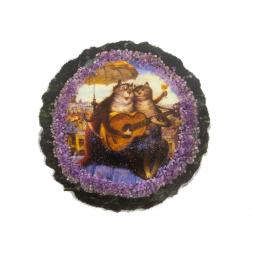 Магнит &amp;quot;Коты-гитаристы&amp;quot; на змеевике